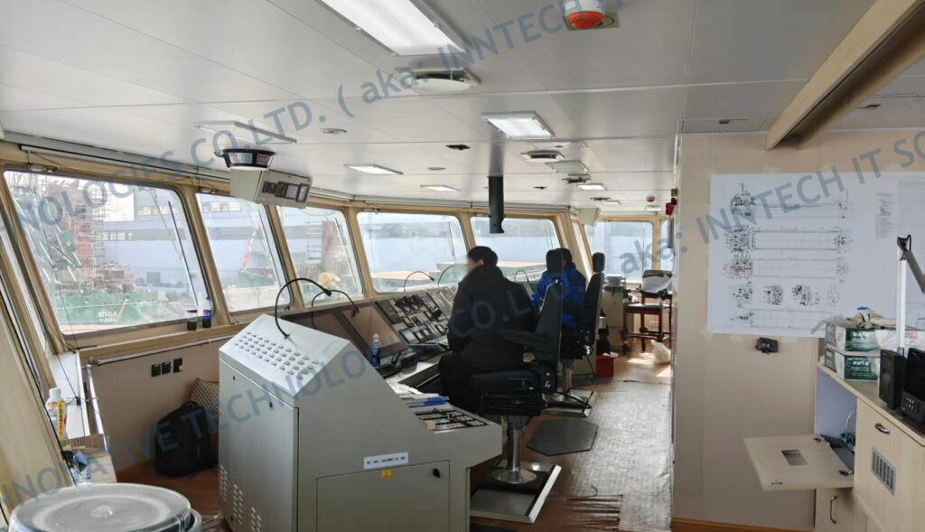 Maritime IT China , Vessel IT infrastructure setup – onboard IT installation and testing on vessel